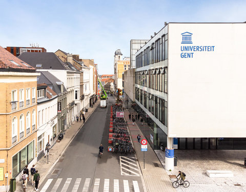 Drone opnamen van Campus Ufo