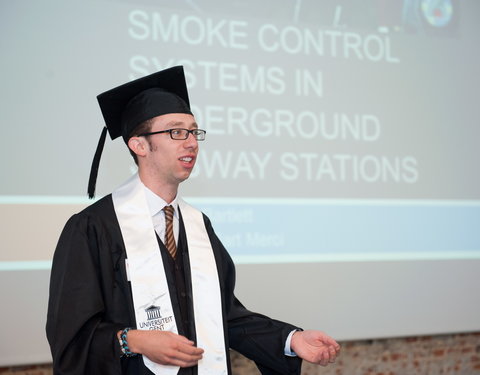 Eerste proclamatie van International Master of Science in Fire Safety Engineering-13324