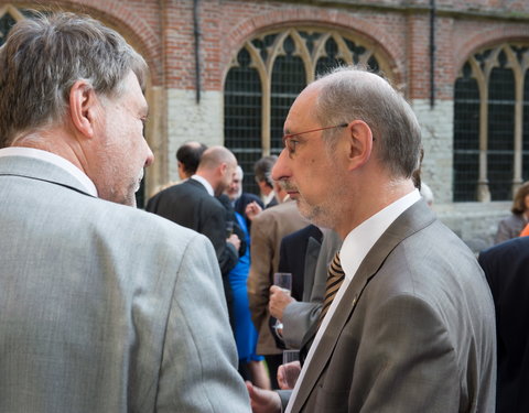 Viering professoren die met pensioen gingen in 2010 en 2011-13414