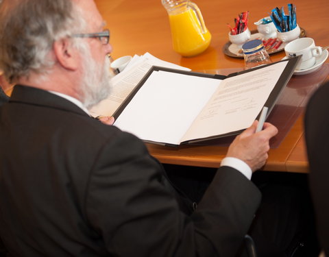 Ondertekening intentieverklaring tussen UGent en Arteveldehogeschool-13550