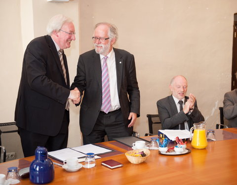 Ondertekening intentieverklaring tussen UGent en Arteveldehogeschool-13554