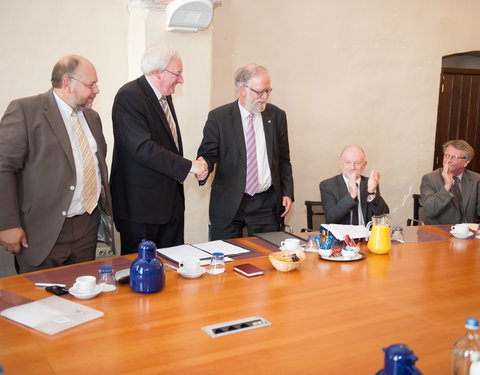 Ondertekening intentieverklaring tussen UGent en Arteveldehogeschool-13556