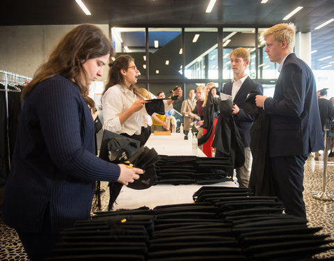 Proclamatie faculteit Ingenieurswetenschappen en architectuur sessie 1