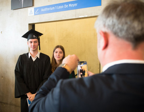 Proclamatie faculteit Ingenieurswetenschappen en architectuur sessie 1