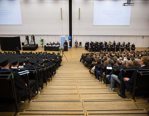 Proclamatie faculteit Ingenieurswetenschappen en architectuur sessie 1