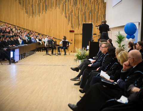 Proclamatie faculteit Ingenieurswetenschappen en architectuur sessie 1