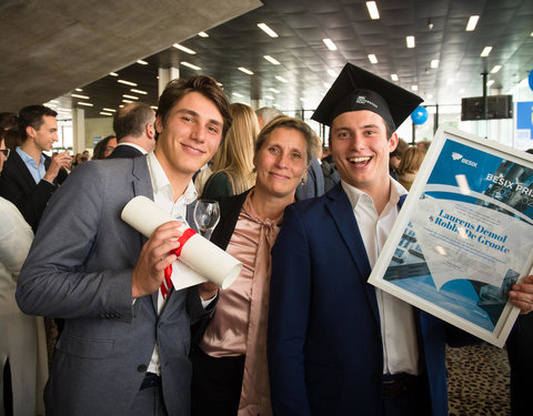 Proclamatie faculteit Ingenieurswetenschappen en architectuur sessie 1