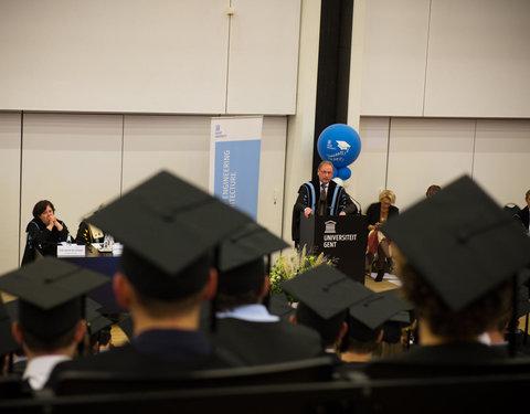 Proclamatie faculteit Ingenieurswetenschappen en Architectuur sessie 2