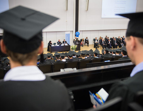 Proclamatie faculteit Ingenieurswetenschappen en Architectuur sessie 2