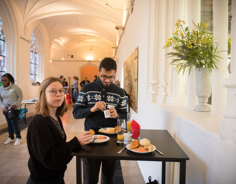 Onthaalontbijt voor nieuwe UGent medewerkers