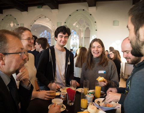 Onthaalontbijt voor nieuwe UGent medewerkers