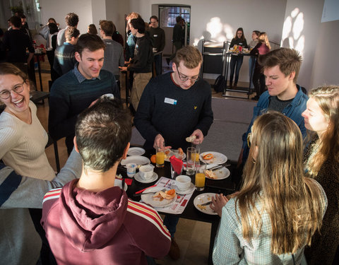 Onthaalontbijt voor nieuwe UGent medewerkers