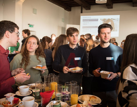 Onthaalontbijt voor nieuwe UGent medewerkers