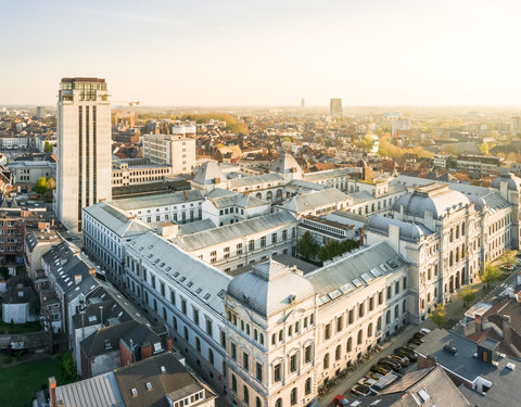 Drone opnamen UGent campussen 2021