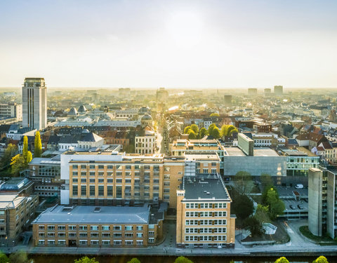 Drone opnamen UGent campussen 2021