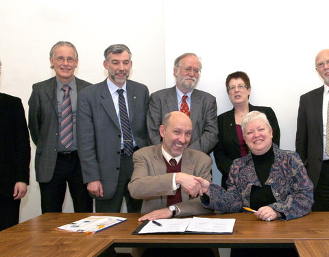 Ondertekening samenwerkingsakkoord met  University of Kent