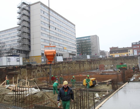 Eerstesteenlegging studentenhomes Kantienberg-13997