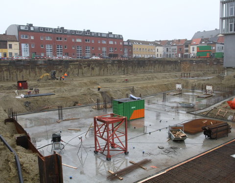 Eerstesteenlegging studentenhomes Kantienberg-14002