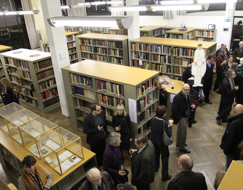 Voorstelling kunstenaarsboek Art(silence) n.a.v. huldiging van prof. Claire Van Damme-1415