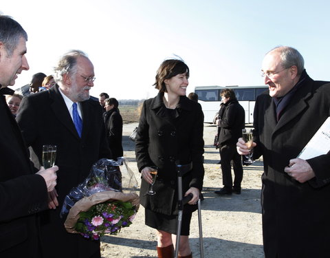 Officiële inhuldiging windmolenpark UGent en SPE-Luminus te Melle-14159