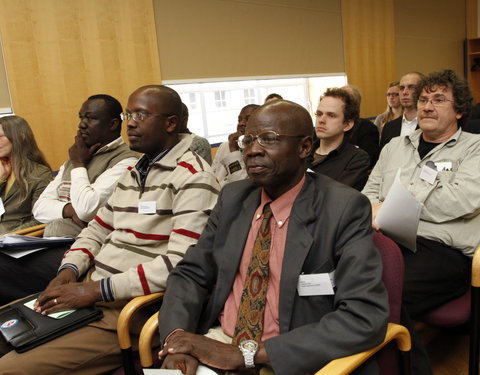 Meeting met vertegenwoordigers van de universiteit van Burundi en drie Congolese universiteiten in de faculteit Bio-ingenieurswe