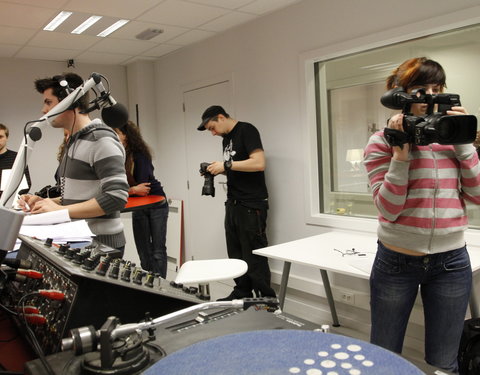 Inhuldiging nieuwe locatie jongerenmedialab Urgent.fm, Stalhof 6-14762