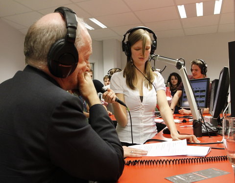 Inhuldiging nieuwe locatie jongerenmedialab Urgent.fm, Stalhof 6-14769