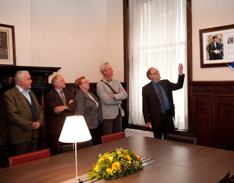 Inhuldiging vergaderzaal decaan John Vincke (Korte Meer nr. 5)-15204