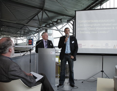 Kick-off project 'Ghent & East Flanders, Gateway to London' in het kader van de Olympische Spelen 2012-15358