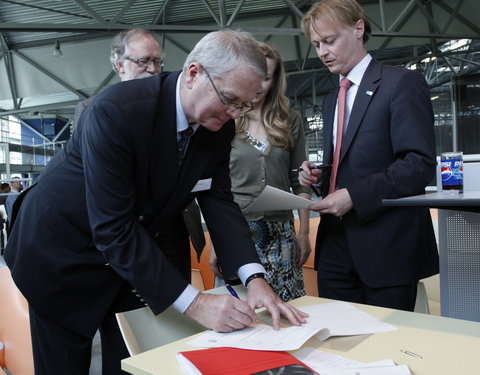 Kick-off project 'Ghent & East Flanders, Gateway to London' in het kader van de Olympische Spelen 2012-15365