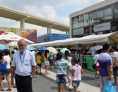 UGent met haar partners van het China Platform op de wereldtentoonstelling in Shanghai tijdens de Oost-Vlaamse week-16104