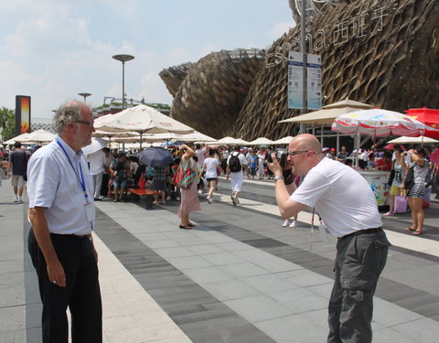 UGent met haar partners van het China Platform op de wereldtentoonstelling in Shanghai tijdens de Oost-Vlaamse week-16106