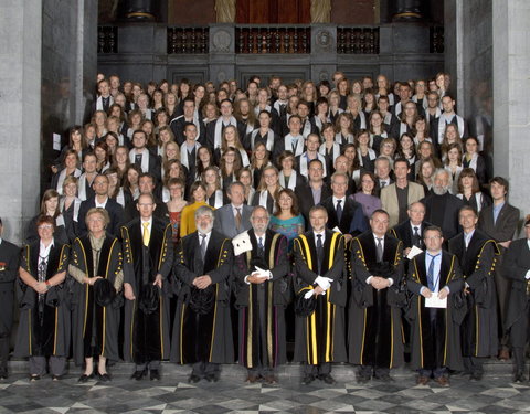 Proclamatie 2009/2010 faculteit Letteren en Wijsbegeerte, talen-16252