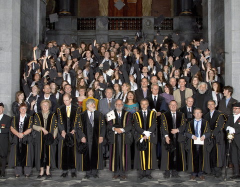 Proclamatie 2009/2010 faculteit Letteren en Wijsbegeerte, talen-16254