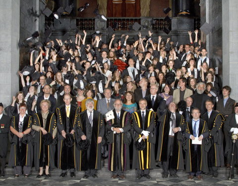 Proclamatie 2009/2010 faculteit Letteren en Wijsbegeerte, talen-16255