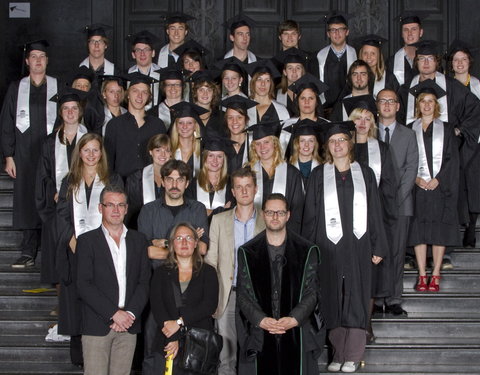 Proclamatie 2009/2010 faculteit Politieke en Sociale Wetenschappen-16388