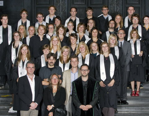 Proclamatie 2009/2010 faculteit Politieke en Sociale Wetenschappen-16389