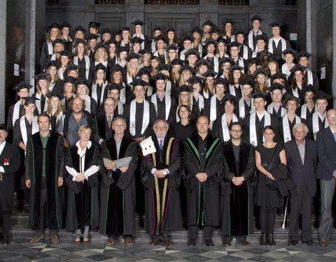 Proclamatie 2009/2010 faculteit Politieke en Sociale Wetenschappen-16394