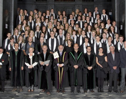 Proclamatie 2009/2010 faculteit Politieke en Sociale Wetenschappen-16395