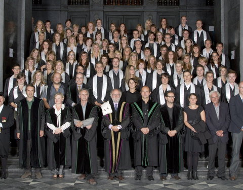 Proclamatie 2009/2010 faculteit Politieke en Sociale Wetenschappen-16396