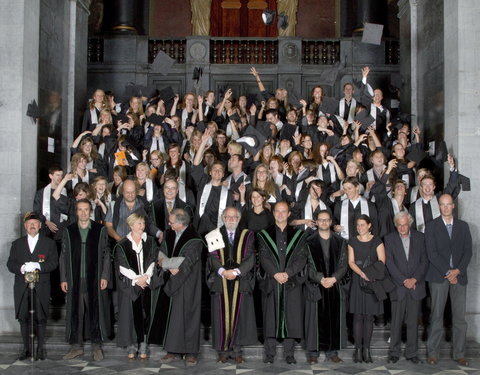 Proclamatie 2009/2010 faculteit Politieke en Sociale Wetenschappen-16398