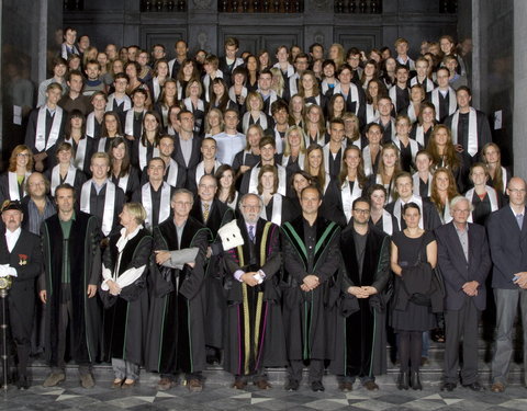 Proclamatie 2009/2010 faculteit Politieke en Sociale Wetenschappen-16403