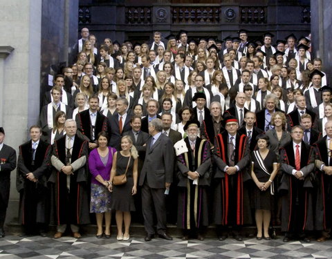 Proclamatie 2009/2010 van de faculteit Rechtsgeleerdheid-16557