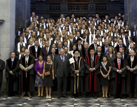 Proclamatie 2009/2010 van de faculteit Rechtsgeleerdheid-16558