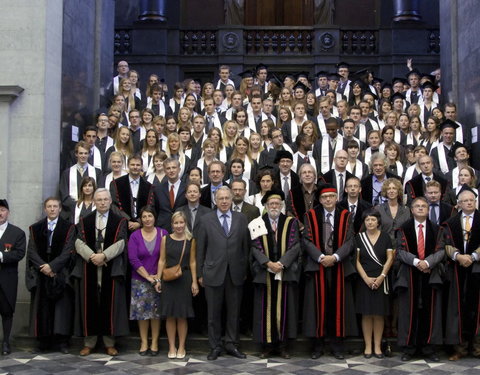 Proclamatie 2009/2010 van de faculteit Rechtsgeleerdheid-16559