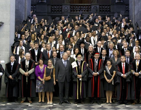 Proclamatie 2009/2010 van de faculteit Rechtsgeleerdheid-16560