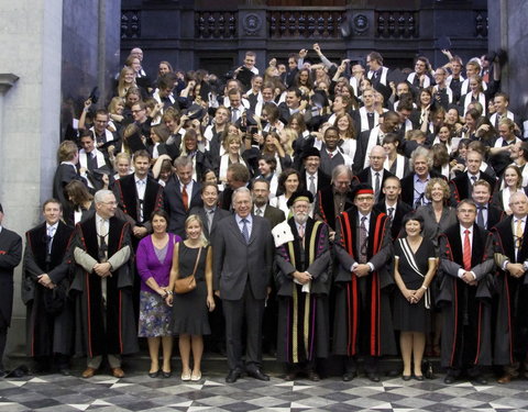 Proclamatie 2009/2010 van de faculteit Rechtsgeleerdheid