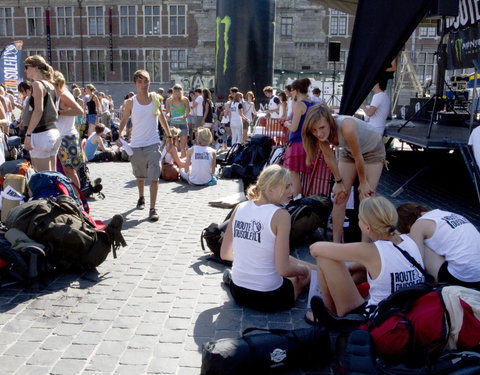 UGent race 'Route du Soleil', liftrace naar Barcelona met 300 UGent studenten-16593