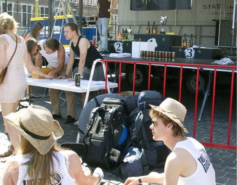 UGent race 'Route du Soleil', liftrace naar Barcelona met 300 UGent studenten-16595