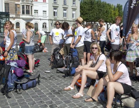 UGent race 'Route du Soleil', liftrace naar Barcelona met 300 UGent studenten-16599